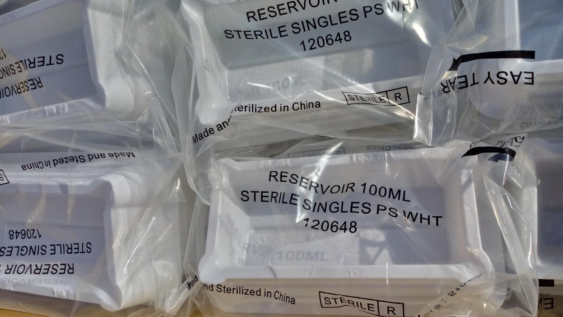 5 x Reservoir 100ml sterile singles 120648, € 49,- (8130 Frohnleiten)